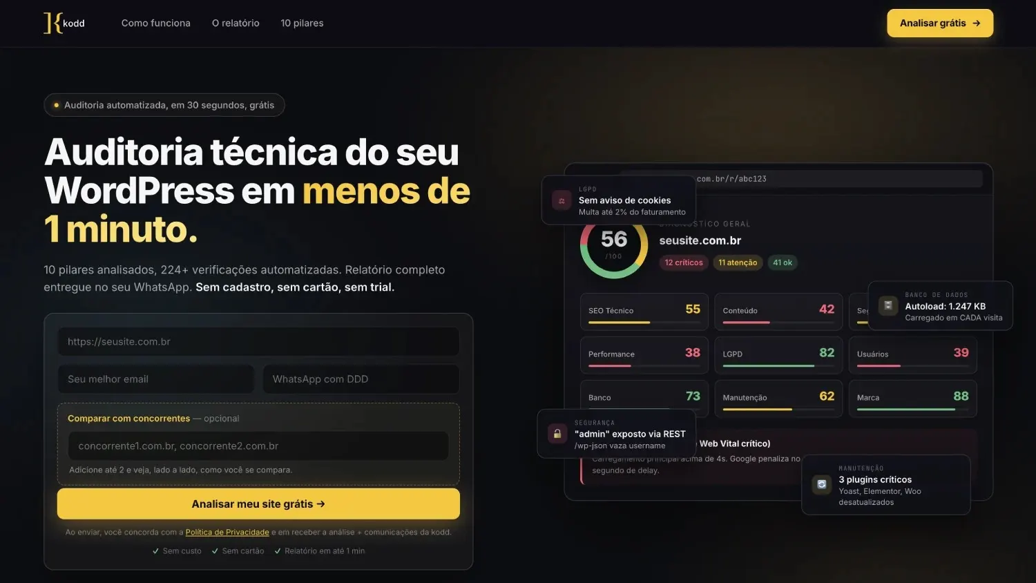 Hero auditoria.kodd.com.br